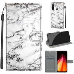 Voltage Coloured Drawing Magnetic Clasp Horizontal Flip PU Leather Case with Holder & Card Slots, For Xiaomi Redmi Note 8