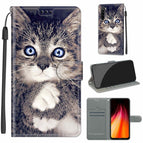 For Xiaomi Redmi Note 8 / C02 Fork Hand White Claw Cat