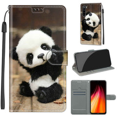 Voltage Coloured Drawing Magnetic Clasp Horizontal Flip PU Leather Case with Holder & Card Slots, For Xiaomi Redmi Note 8