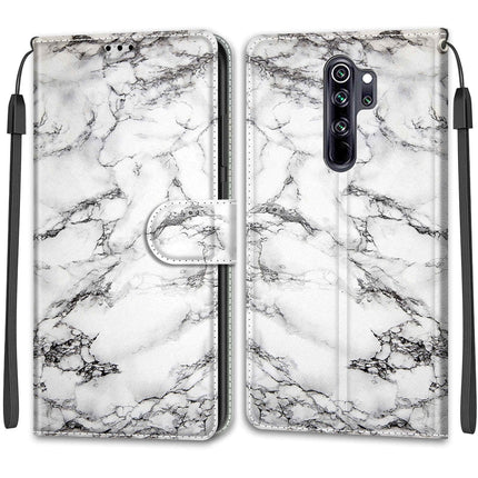Voltage Coloured Drawing Magnetic Clasp Horizontal Flip PU Leather Case with Holder & Card Slots, For Xiaomi Redmi Note 8 Pro