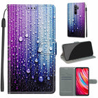 For Xiaomi Redmi Note 8 Pro / C05 Purple Blue Water Drops