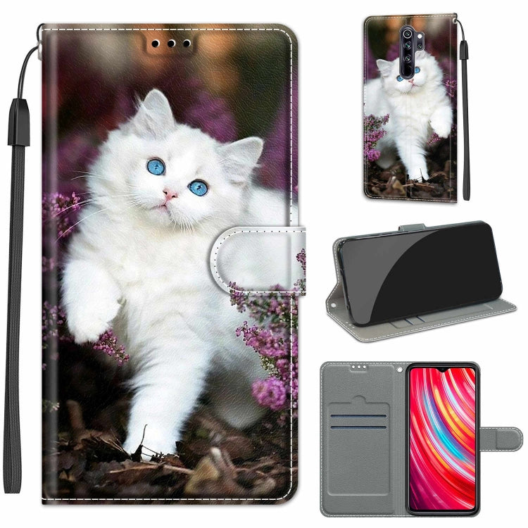 Voltage Coloured Drawing Magnetic Clasp Horizontal Flip PU Leather Case with Holder & Card Slots
