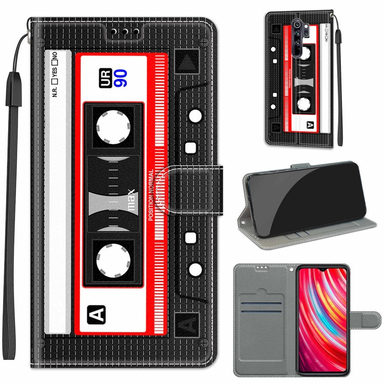 Voltage Coloured Drawing Magnetic Clasp Horizontal Flip PU Leather Case with Holder & Card Slots