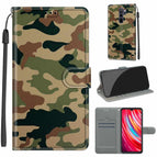 For Xiaomi Redmi Note 8 Pro / C12 Green Yellow Camouflage