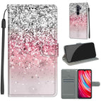 For Xiaomi Redmi Note 8 Pro / C13 Silver Pink Glitter