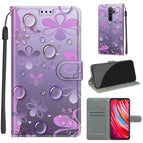 For Xiaomi Redmi Note 8 Pro / C16 Water Drop Six Petal Flower