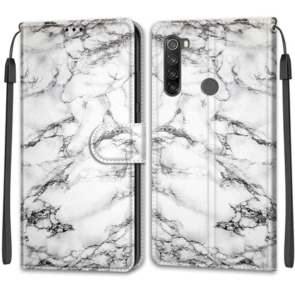 Voltage Coloured Drawing Magnetic Clasp Horizontal Flip PU Leather Case with Holder & Card Slots, For Xiaomi Redmi Note 8T