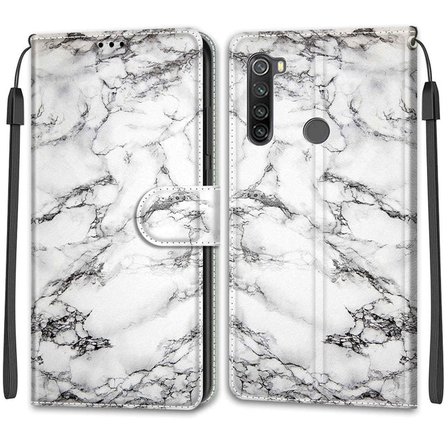 Voltage Coloured Drawing Magnetic Clasp Horizontal Flip PU Leather Case with Holder & Card Slots