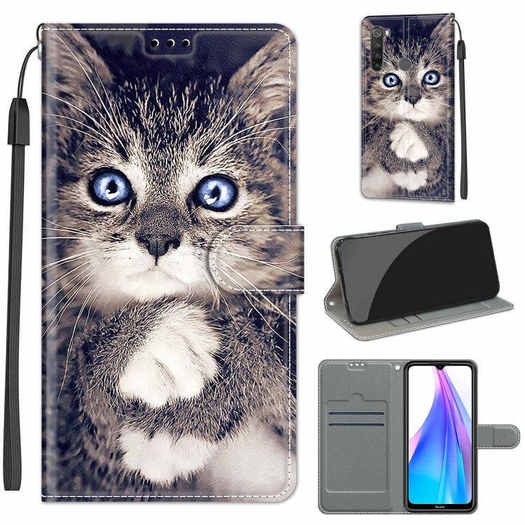 Voltage Coloured Drawing Magnetic Clasp Horizontal Flip PU Leather Case with Holder & Card Slots