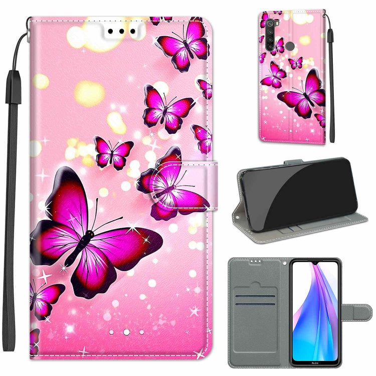 Voltage Coloured Drawing Magnetic Clasp Horizontal Flip PU Leather Case with Holder & Card Slots
