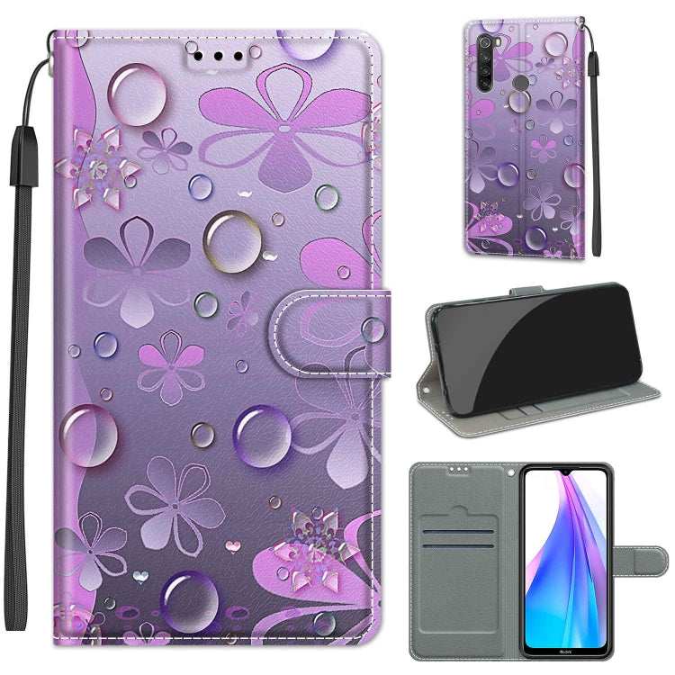 Voltage Coloured Drawing Magnetic Clasp Horizontal Flip PU Leather Case with Holder & Card Slots