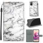 For Xiaomi Redmi Note 10 4G/Note 10S / C01 White Marble