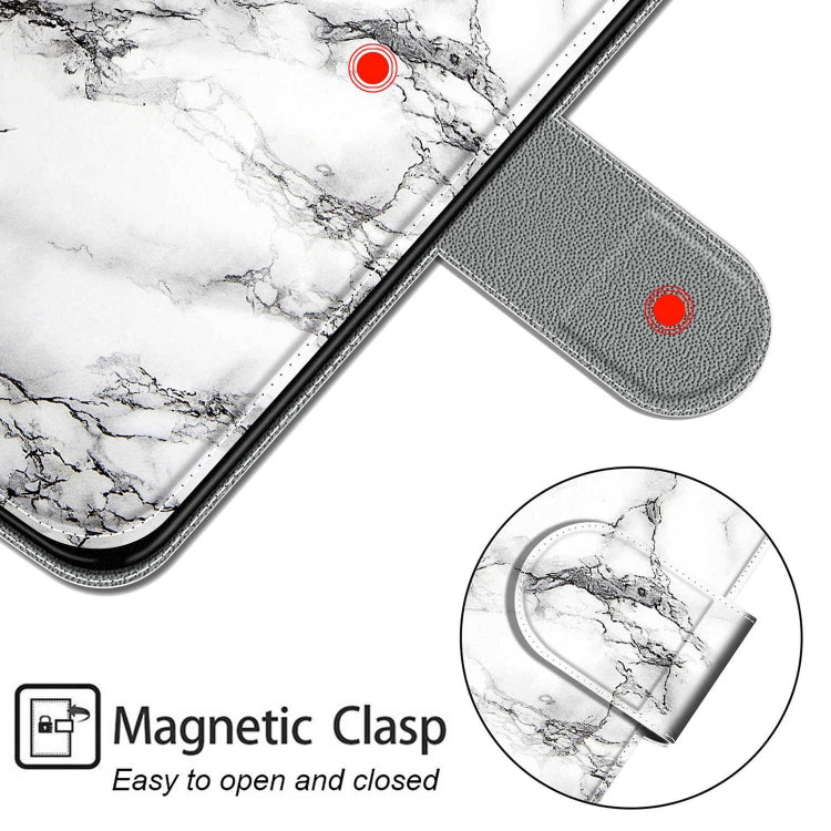Voltage Coloured Drawing Magnetic Clasp Horizontal Flip PU Leather Case with Holder & Card Slots