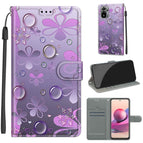 For Xiaomi Redmi Note 10 4G/Note 10S / C16 Water Drop Six Petal Flower