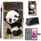 For Xiaomi Redmi Note 10 4G/Note 10S / C18 Wood Board Panda