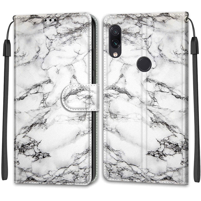 Voltage Coloured Drawing Magnetic Clasp Horizontal Flip PU Leather Case with Holder & Card Slots