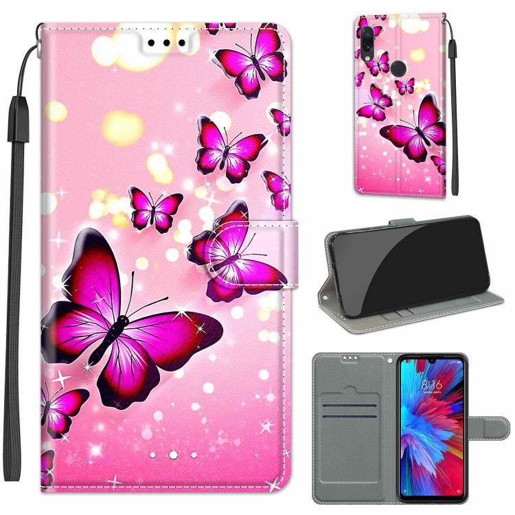 Voltage Coloured Drawing Magnetic Clasp Horizontal Flip PU Leather Case with Holder & Card Slots