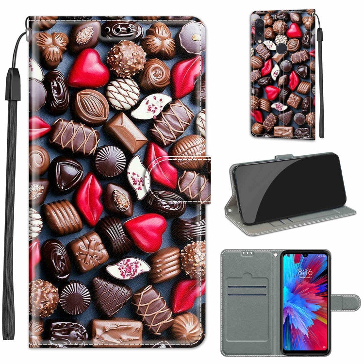 Voltage Coloured Drawing Magnetic Clasp Horizontal Flip PU Leather Case with Holder & Card Slots