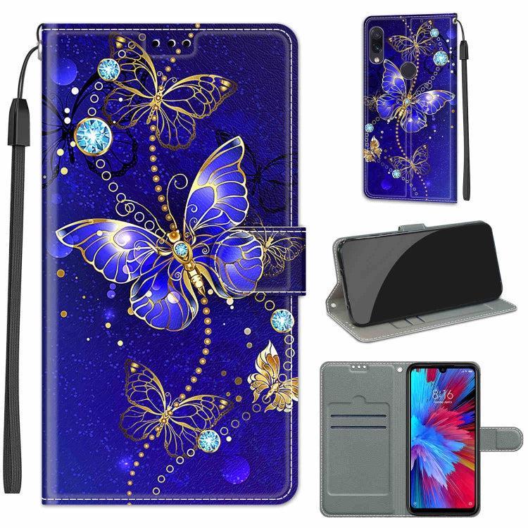 Voltage Coloured Drawing Magnetic Clasp Horizontal Flip PU Leather Case with Holder & Card Slots