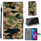 For Xiaomi Redmi Note 7 / C12 Green Yellow Camouflage