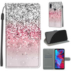 For Xiaomi Redmi Note 7 / C13 Silver Pink Glitter