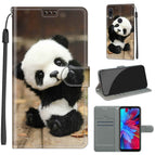 For Xiaomi Redmi Note 7 / C18 Wood Board Panda