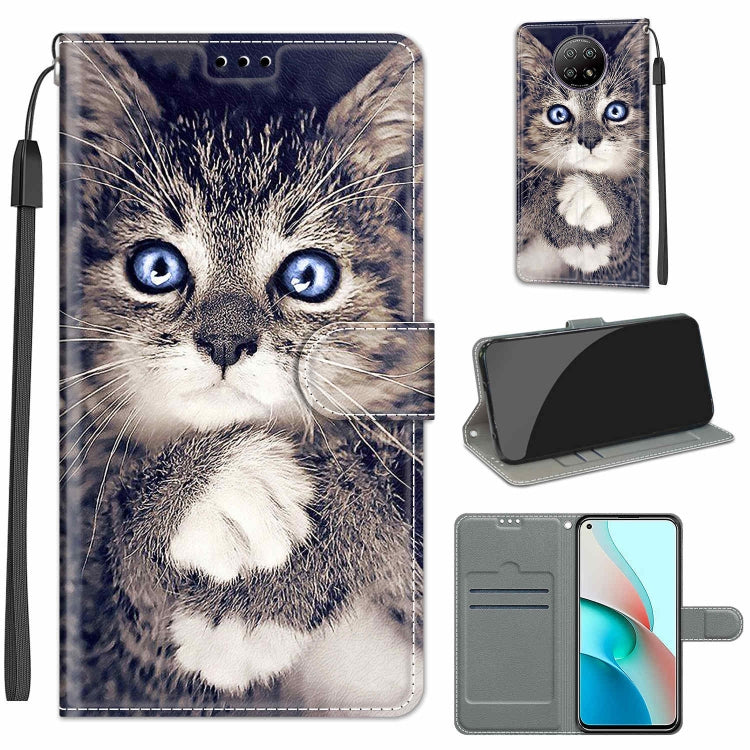 Voltage Coloured Drawing Magnetic Clasp Horizontal Flip PU Leather Case with Holder & Card Slots