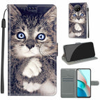 For Xiaomi Redmi Note 9 5G/ 9T / C02 Fork Hand White Claw Cat