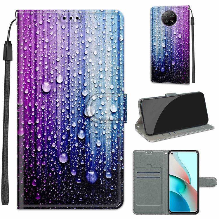 Voltage Coloured Drawing Magnetic Clasp Horizontal Flip PU Leather Case with Holder & Card Slots