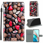 For Xiaomi Redmi Note 9 5G/ 9T / C06 Red Lip Chocolate
