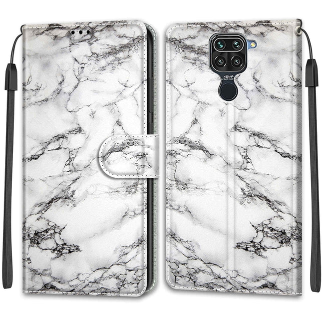 Voltage Coloured Drawing Magnetic Clasp Horizontal Flip PU Leather Case with Holder & Card Slots