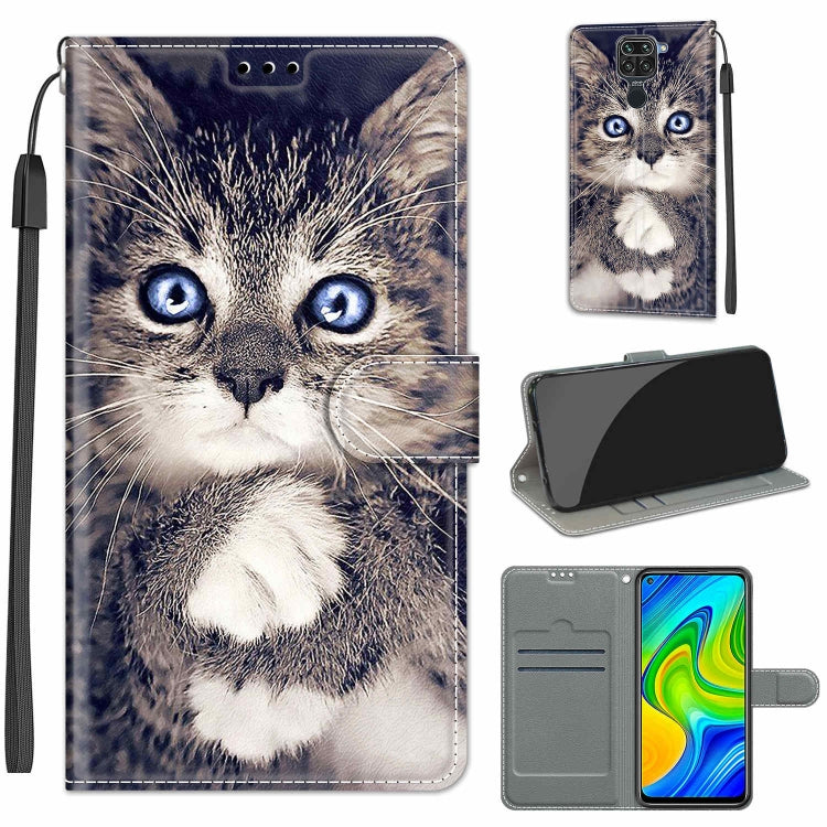 Voltage Coloured Drawing Magnetic Clasp Horizontal Flip PU Leather Case with Holder & Card Slots