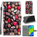For Xiaomi Redmi Note 9/Redmi 10X 4G / C06 Red Lip Chocolate