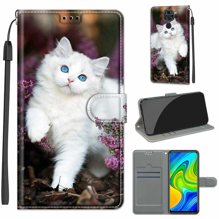 Voltage Coloured Drawing Magnetic Clasp Horizontal Flip PU Leather Case with Holder & Card Slots