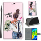 For Xiaomi Redmi Note 9/Redmi 10X 4G / C09 Hug Flower