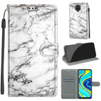 For Xiaomi Redmi Note 9S/9 Pro / C01 White Marble