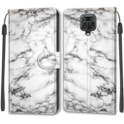 Voltage Coloured Drawing Magnetic Clasp Horizontal Flip PU Leather Case with Holder & Card Slots, For Xiaomi Redmi Note 9S/9 Pro