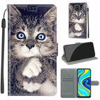For Xiaomi Redmi Note 9S/9 Pro / C02 Fork Hand White Claw Cat