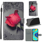 For Xiaomi Redmi Note 9S/9 Pro / C14 Black Water Drop Rose