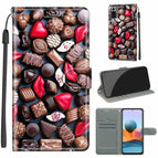 For Xiaomi Redmi Note 10 Pro Max/10 Pro / C06 Red Lip Chocolate