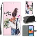 For Xiaomi Redmi Note 10 Pro Max/10 Pro / C09 Hug Flower