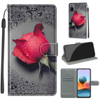 For Xiaomi Redmi Note 10 Pro Max/10 Pro / C14 Black Water Drop Rose