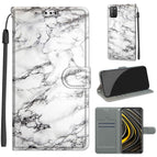 For Xiaomi Poco M3 / C01 White Marble