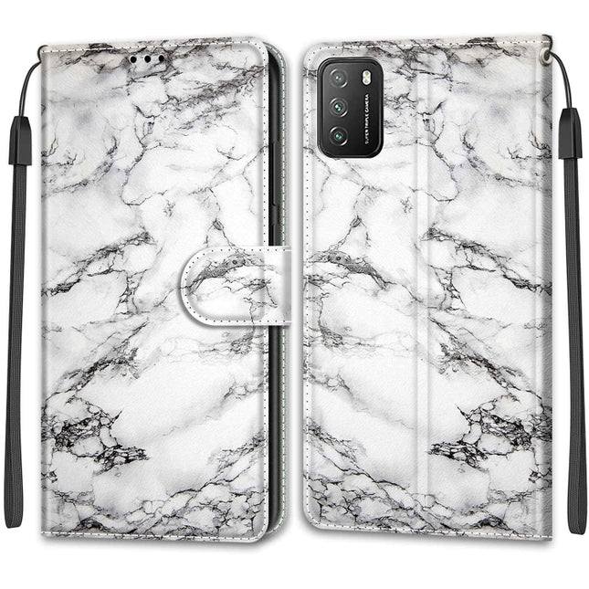 Voltage Coloured Drawing Magnetic Clasp Horizontal Flip PU Leather Case with Holder & Card Slots