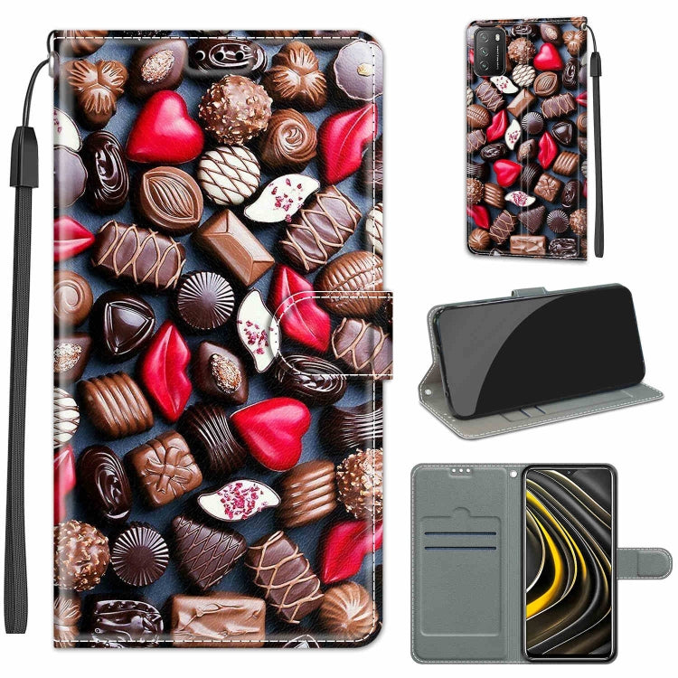Voltage Coloured Drawing Magnetic Clasp Horizontal Flip PU Leather Case with Holder & Card Slots