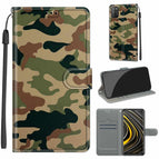 For Xiaomi Poco M3 / C12 Green Yellow Camouflage