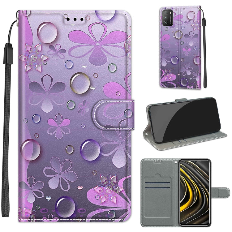 Voltage Coloured Drawing Magnetic Clasp Horizontal Flip PU Leather Case with Holder & Card Slots