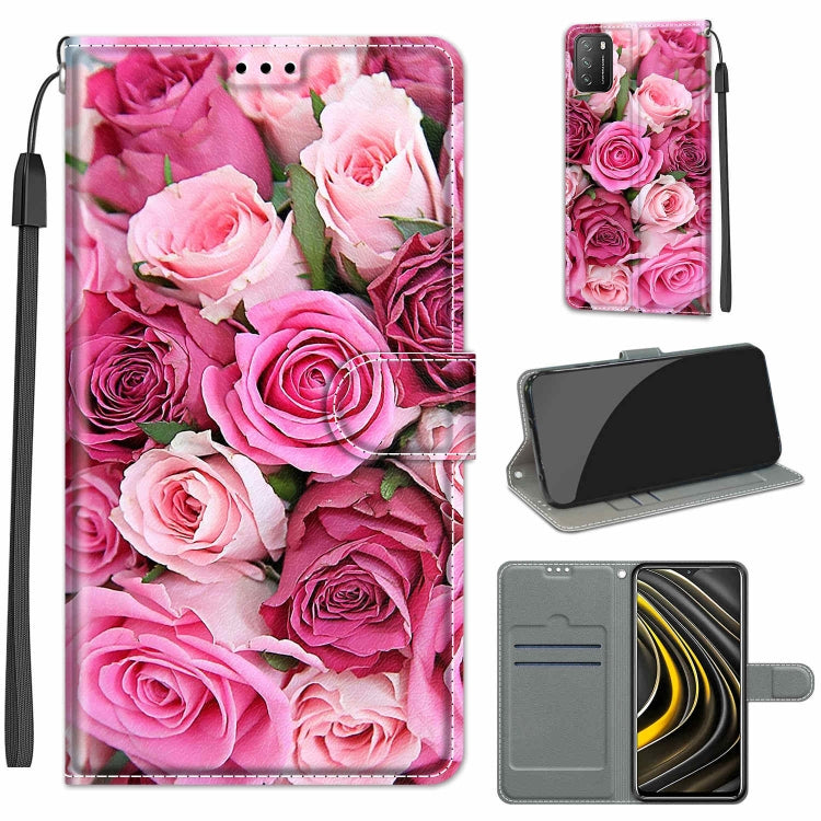 Voltage Coloured Drawing Magnetic Clasp Horizontal Flip PU Leather Case with Holder & Card Slots