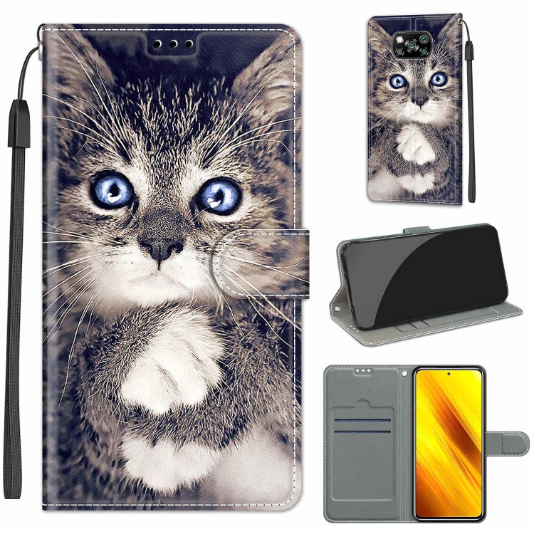 Voltage Coloured Drawing Magnetic Clasp Horizontal Flip PU Leather Case with Holder & Card Slots