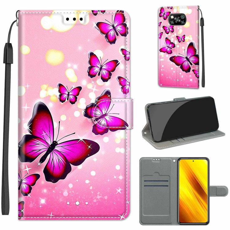 Voltage Coloured Drawing Magnetic Clasp Horizontal Flip PU Leather Case with Holder & Card Slots